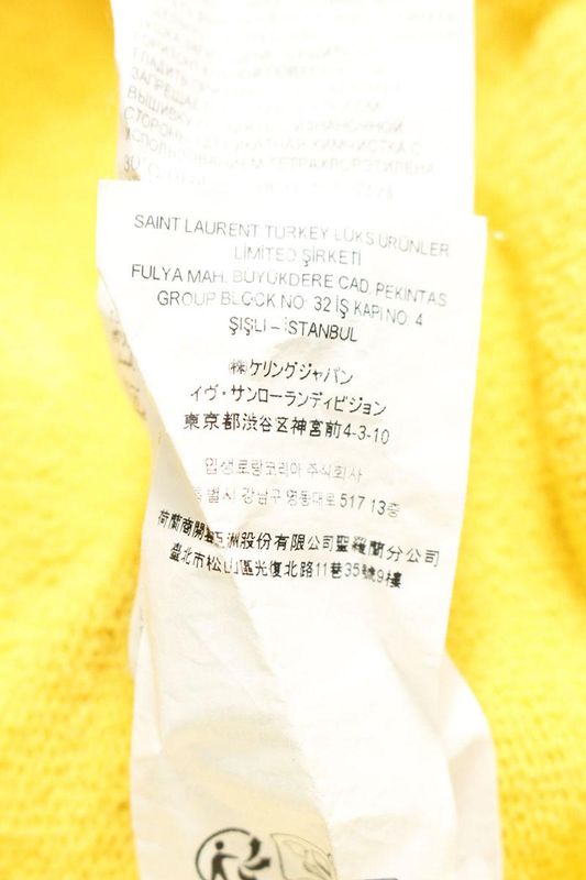 Saint Laurent Paris 782051 Y36zo Logo Embroidery Sweatshirt Men's L