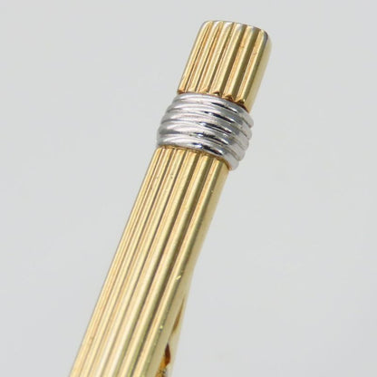 Christian Dior Tie Pin Metal Gold Silver Plated Suit Accessories Men's Men