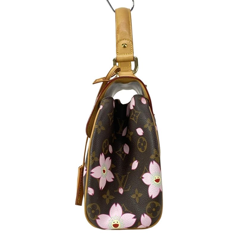 Louis Vuitton Handbag Monogram Cherry Blossom Sac Retro PM