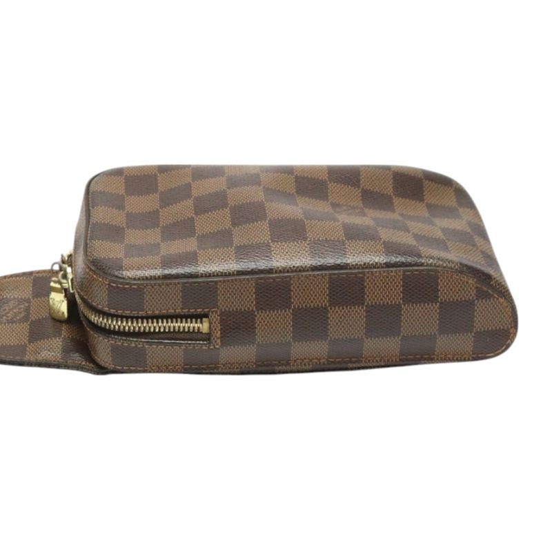 Louis Vuitton N51994 Damier Waist Pouch Geronimos Body Bag Louis Vuitton Ebène