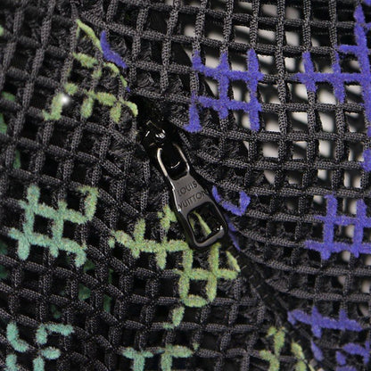 Louis Vuitton Gradient Monogram Mesh Blouson 46 Black