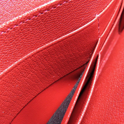 Cartier Love Collection Long Wallet With Coin Purse Leather Ladies