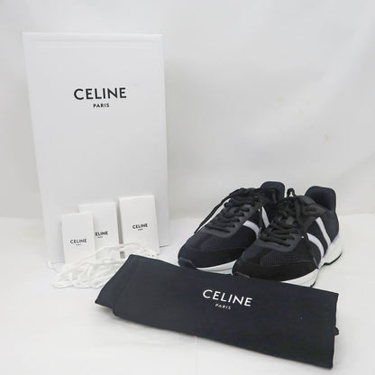 Celine Sneakers - Black White Size 38 Shoes Women's Apparel Women's