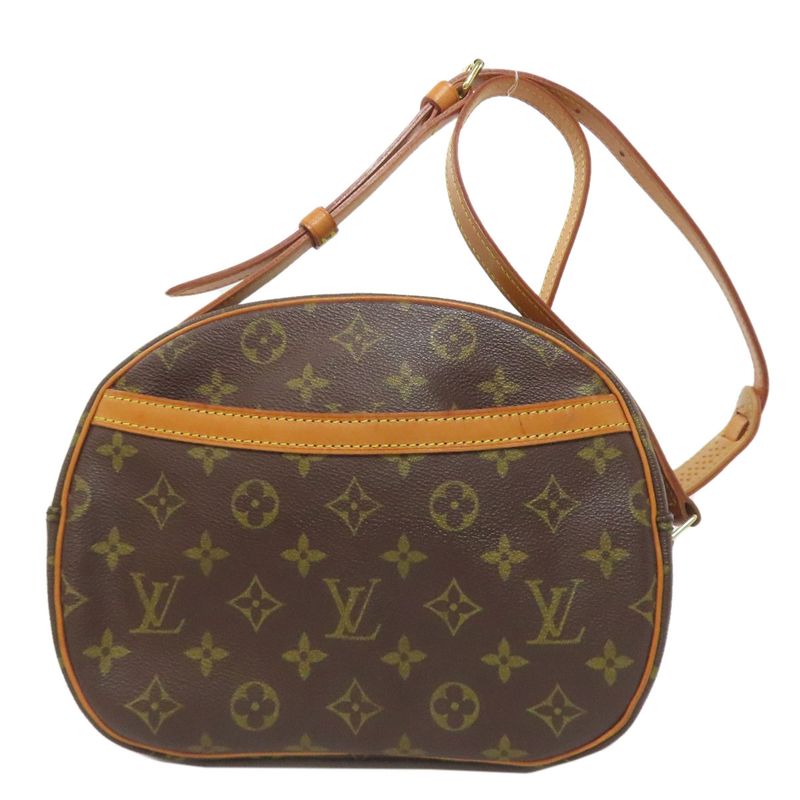 Louis Vuitton M51221 Blois Shoulder Bag Monogram Canvas Women