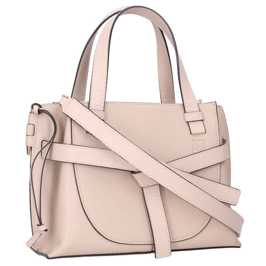Loewe Gate Top Handle Mini Anagram Grain Calf Shoulder Bag Women