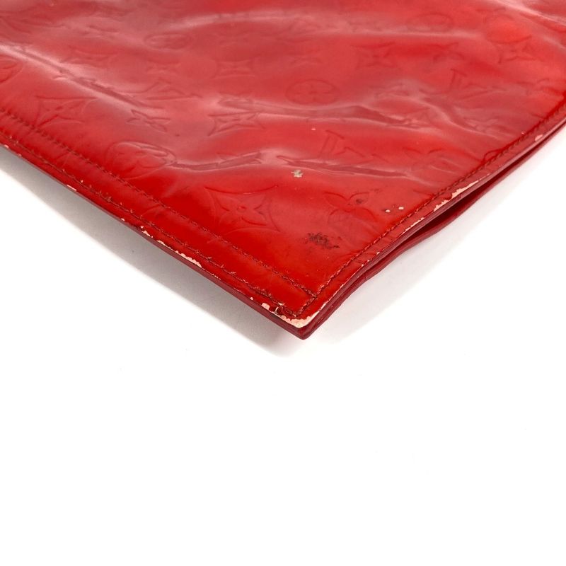 Louis Vuitton Handbag Stanton M91078 Monogram Vernis Red