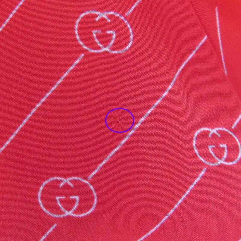 Gucci 661958 100% Silk GG Diagonal Flared Sleeve Tunic Dress With Fringe