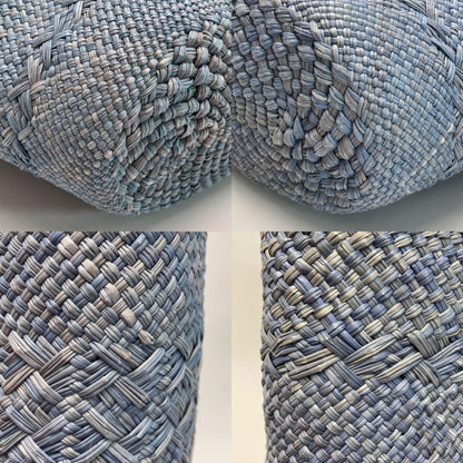 Loewe Anagram Basket Bag A223t43x27 Denim Blue Irakayashi Basket Bag with