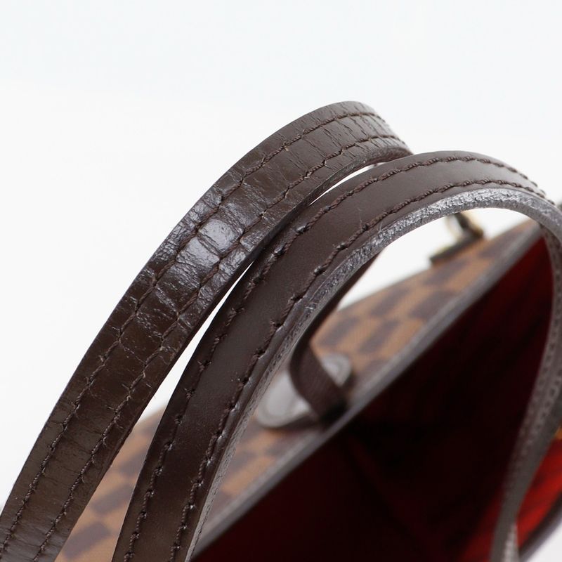 Louis Vuitton Neverfull MM N51105 Damier Canvas Brown Gi2102 Ladies Tote Bag