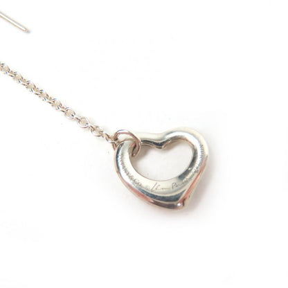Tiffany & Co Elsa Peretti Open Heart Drop Earrings Ag925 Accessorie