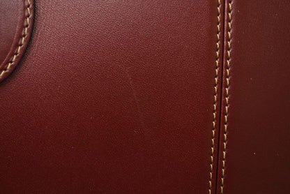 Cartier Tote Bag Must Line Cartier Bag Vintage Leather Bordeaux
