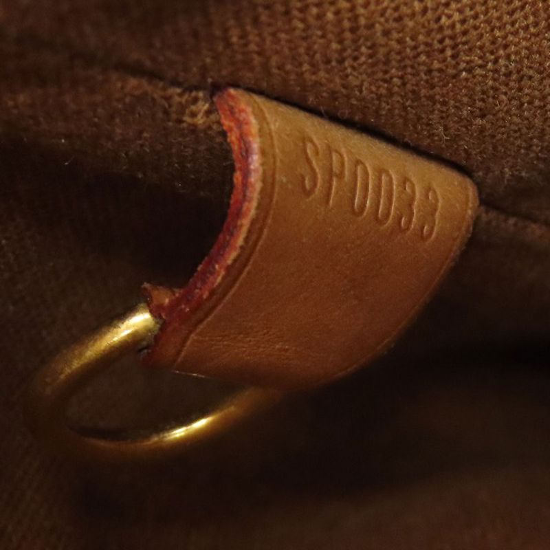 Louis Vuitton M45257 Abbess Shoulder Bag Monogram Canvas Women