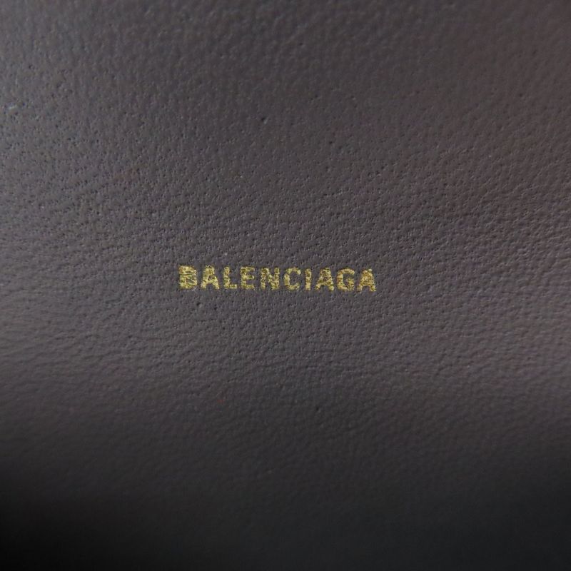 Balenciaga 750324 Envelope Business Card Holder Card Case Leather Women