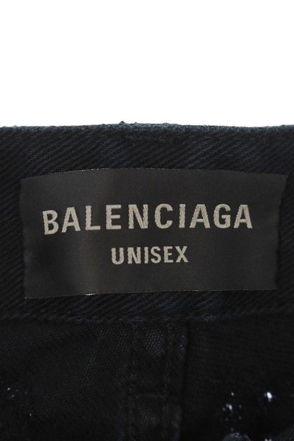 Balenciaga 23SS 745248 Tnw11 Super Destroyed Baggy Denim Pants Men's M