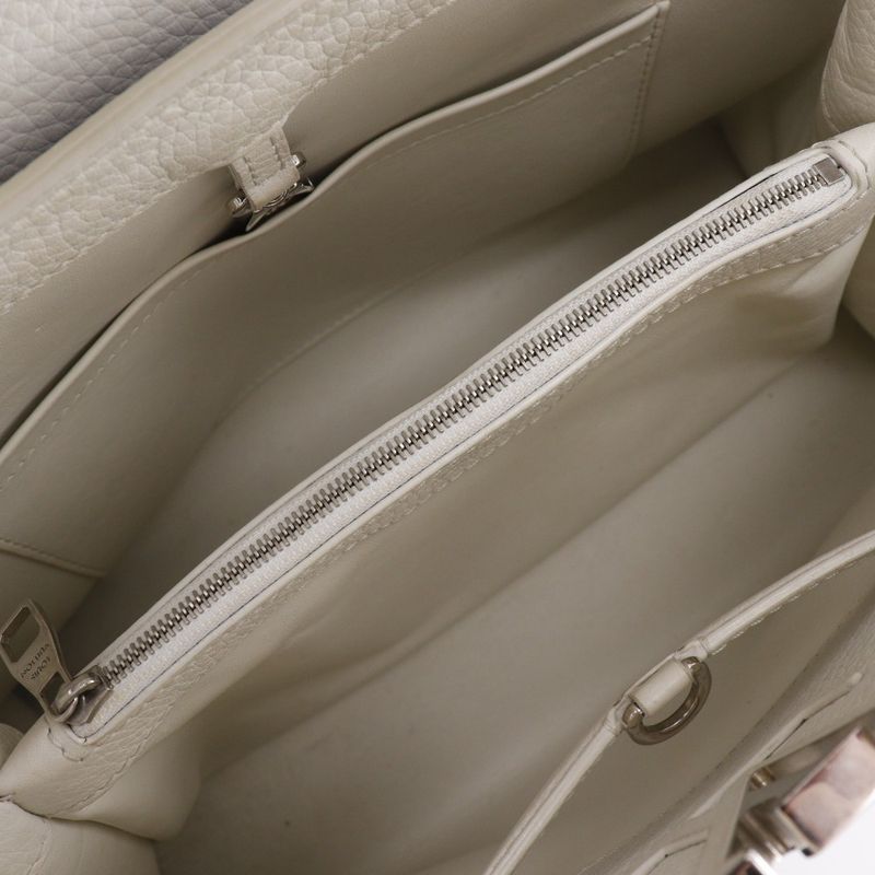 Louis Vuitton Capucines MM Parnacea X Taurillon Leather Blue/white Ah5105