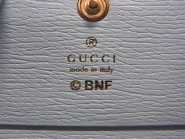 Gucci Rainbow And Star Bananya 701009 Leather Bifold Wallet Light