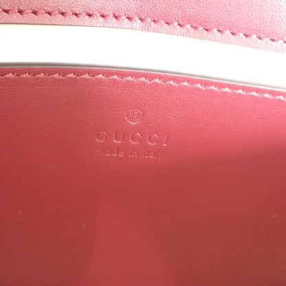 Gucci GG Marmont Mini Shoulder Bag 446744aadpj6207 Leather Rosso Ancora