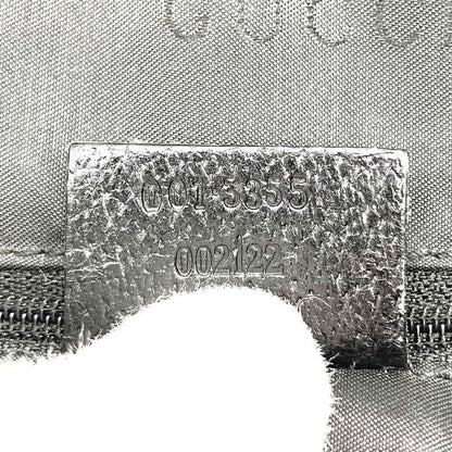 Gucci 001 3355 Jackie Shoulder Bag One Shoulder Black Nylon Canvas Women Vintage