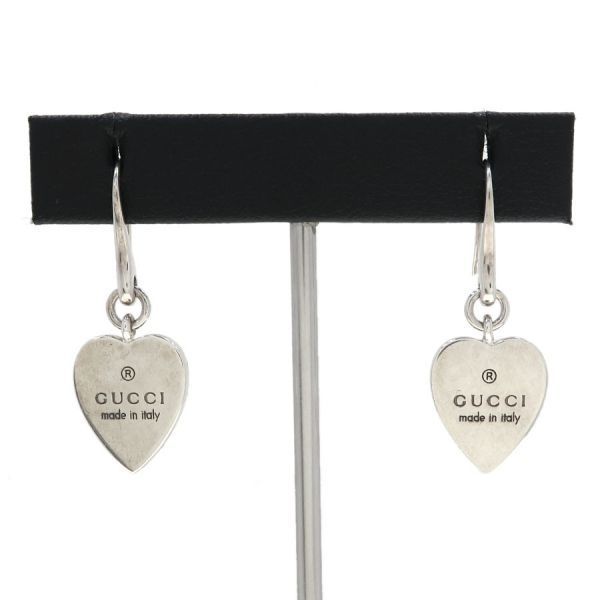 Gucci Logo Heart Earrings 925/76g