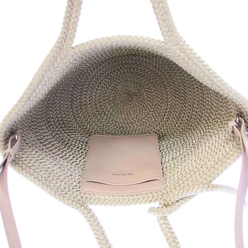 Balenciaga Ibiza Basket 2-Way Shoulder Tote Bag 695611 Green