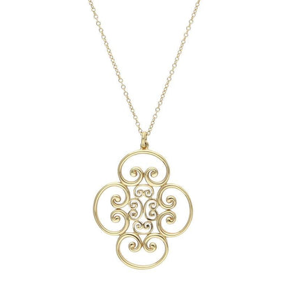 Tiffany & Co X Paloma Picasso Paloma Venezia Goldoni Quadruplo Pendant 18K