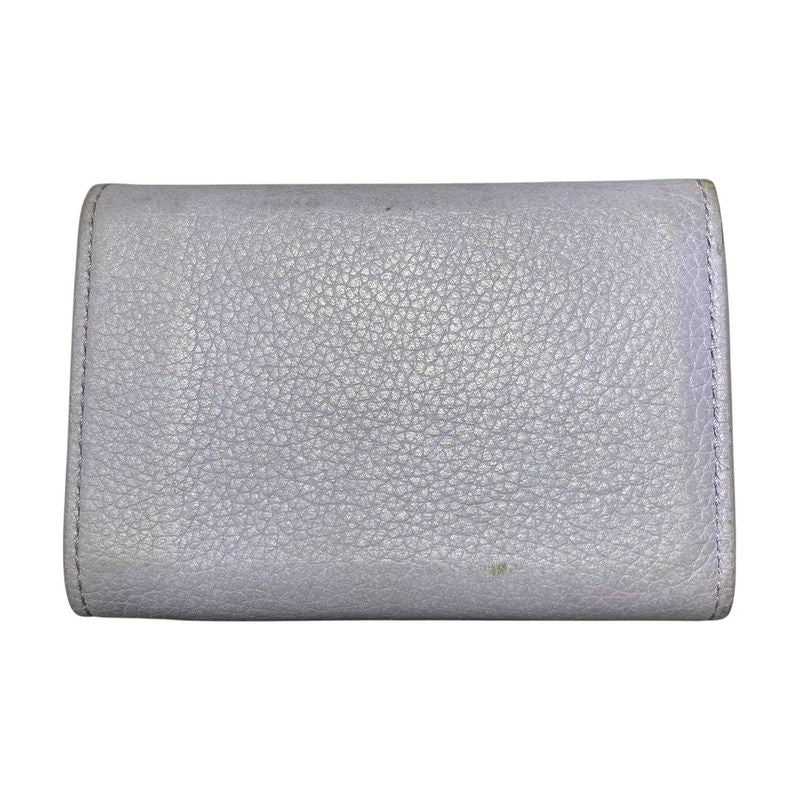 Em07001 Louis Vuitton Wallet Trifold Wallet M81887 Portefeuille Lock Mini Purple