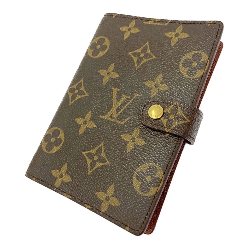 Louis Vuitton R20005 Monogram PVC Agenda PM Notebook Cabas - Brown 300160