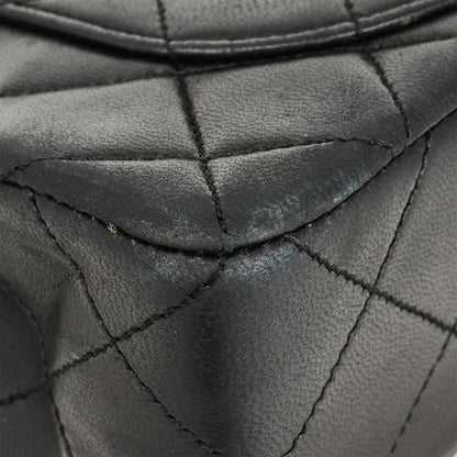 Chanel Matelasse 23 Chain Shoulder Bag Black Gold Hardware Coco Mark