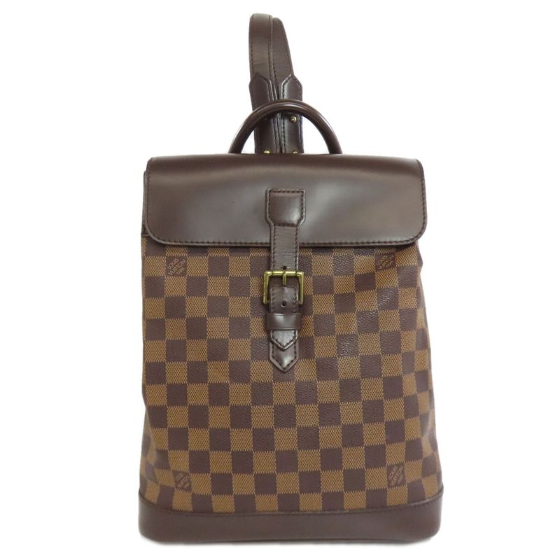 Louis Vuitton N51132 Soho Backpack Daypack Damier Canvas Women