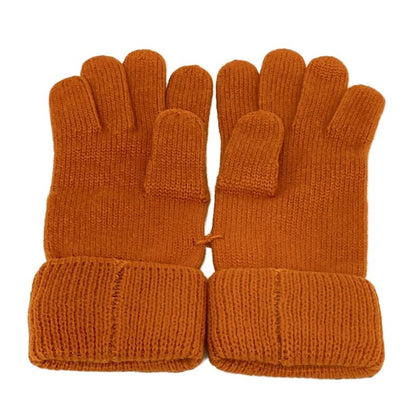 Hermes Gloves Women - Orange Cashmere