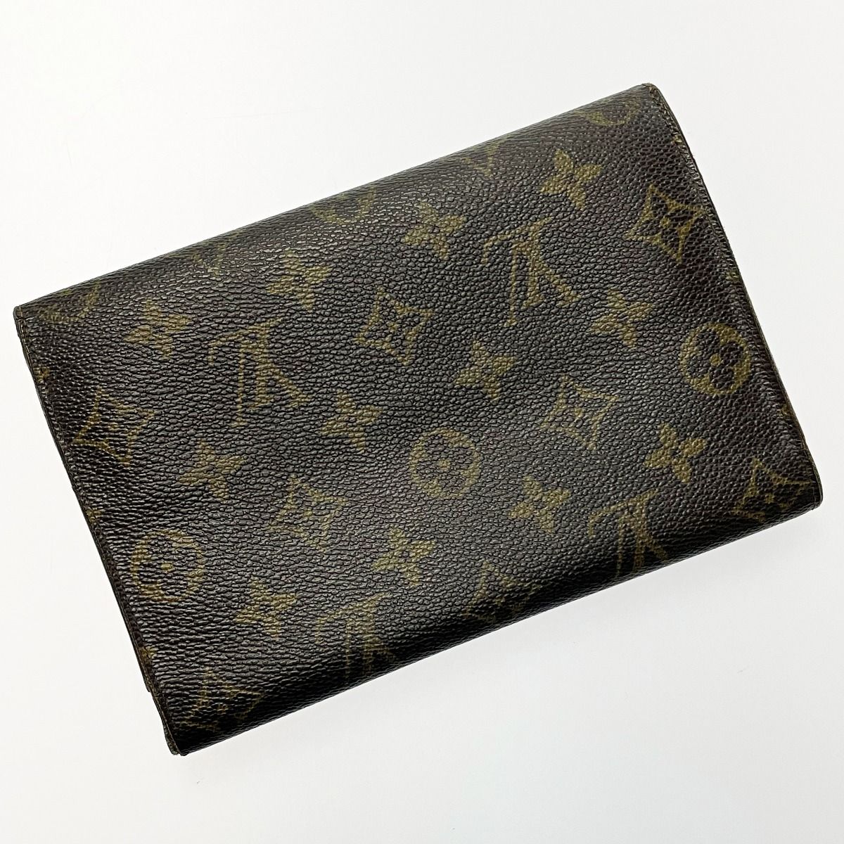 Louis Vuitton Pochette Pass Port M60135 Monogram Trifold Wallet Unisex