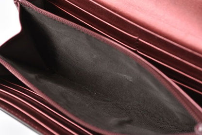 Gucci Wallet Long Wallet GG Pattern Heart-shaped Interlocking G Metallic