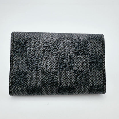 Louis Vuitton Damier Graphite 6 key Case Multicles