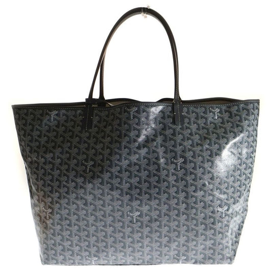 Goyard Saint Louis GM Gray PVC Tote Bag
