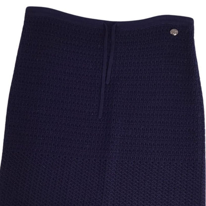 Chanel Skirt Knit Cotton Bottoms Women