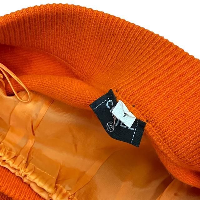 Chanel Bottoms Skirt Tight Skirt Knee-length 100% Cashmere Orange [size 1]