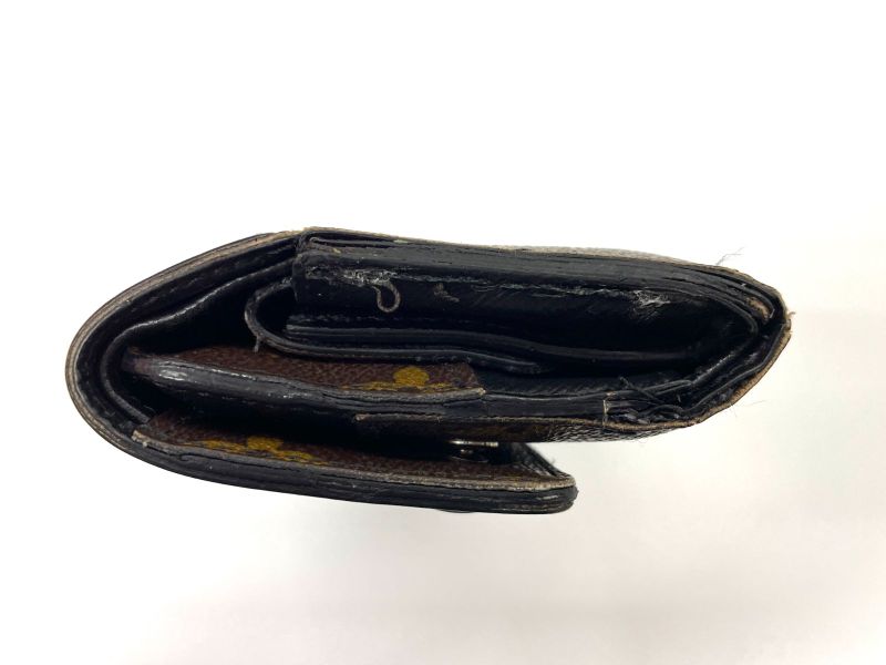 Louis Vuitton Monogram Macassar Portefeuille Compact Trifold Wallet M60167