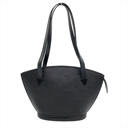 Louis Vuitton Saint Jacques Noir Black Tote Bag Epi M52262 Black Gold Hardware