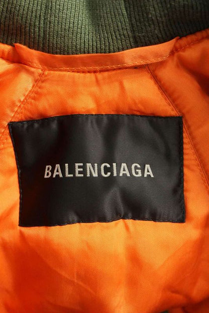Balenciaga 790763 Tyd31 Double Sleeve Bomber Jacket Blouson Men's L