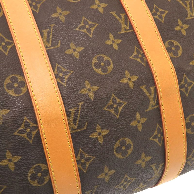 Louis Vuitton Keepall Bandoliere 45 Monogram M41418 Boston Bag LV 0600 Louis