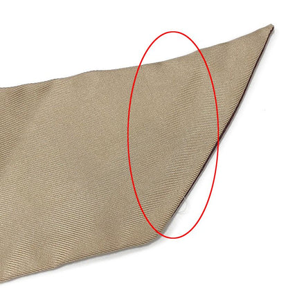 Dior Mitzah Scarf Brown Silk Oblique