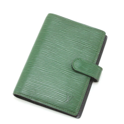 Louis Vuitton Notebook Cover Agenda PM Sticky Inside Pocket R20054 Green