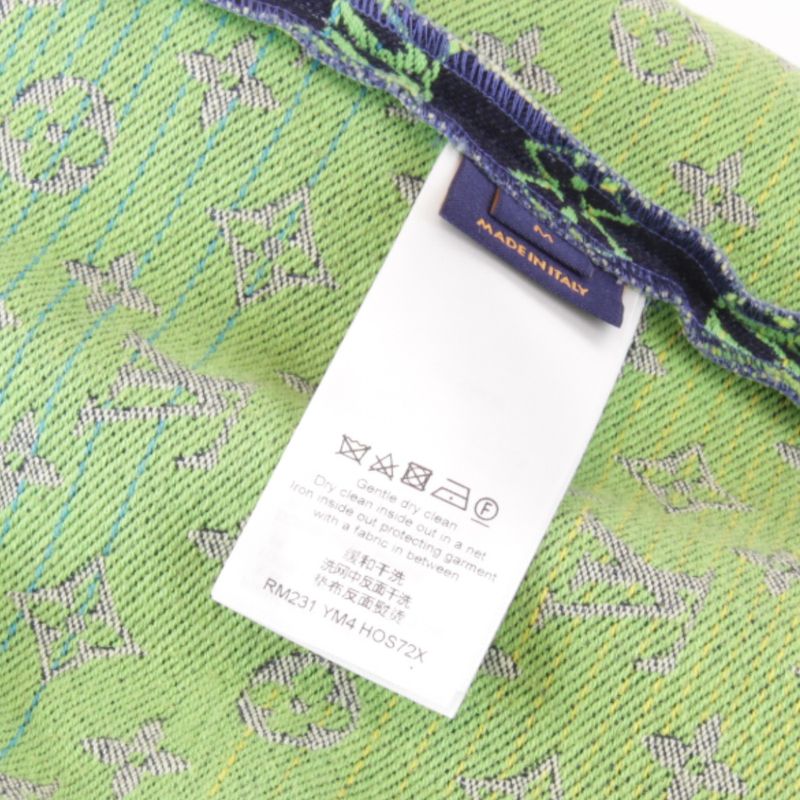 Louis Vuitton Rainbow Monogram Short Sleeve Denim Shirt Short Sleeve