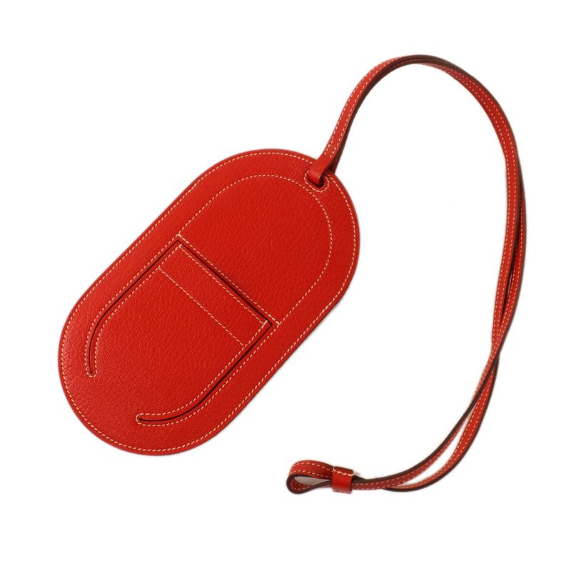 Hermes Insalp Togo PM Phoneke Pouch Red Series D Engraved Around 2019