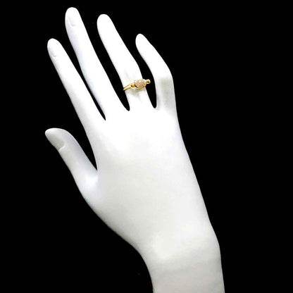 Tiffany & Co Tiffany & Co Bean #11 Ring Diamond 18K YG Yellow Gold 750 Ring