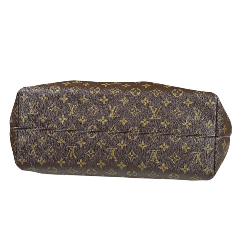 Louis Vuitton Raspail MM Monogram Tote Bag Monogram Canvas M40607 Brown Women