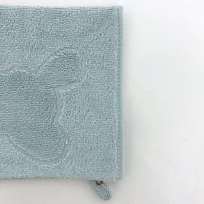 Hermes Baby Bath Mittens Light Blue Adada Ec20575