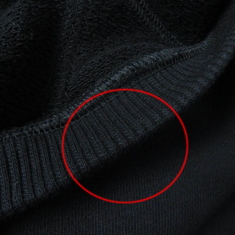 Celine 24SS 2y70f6700q 100% Cotton Cracked Cotton Fleece Oversized Hoodie Black