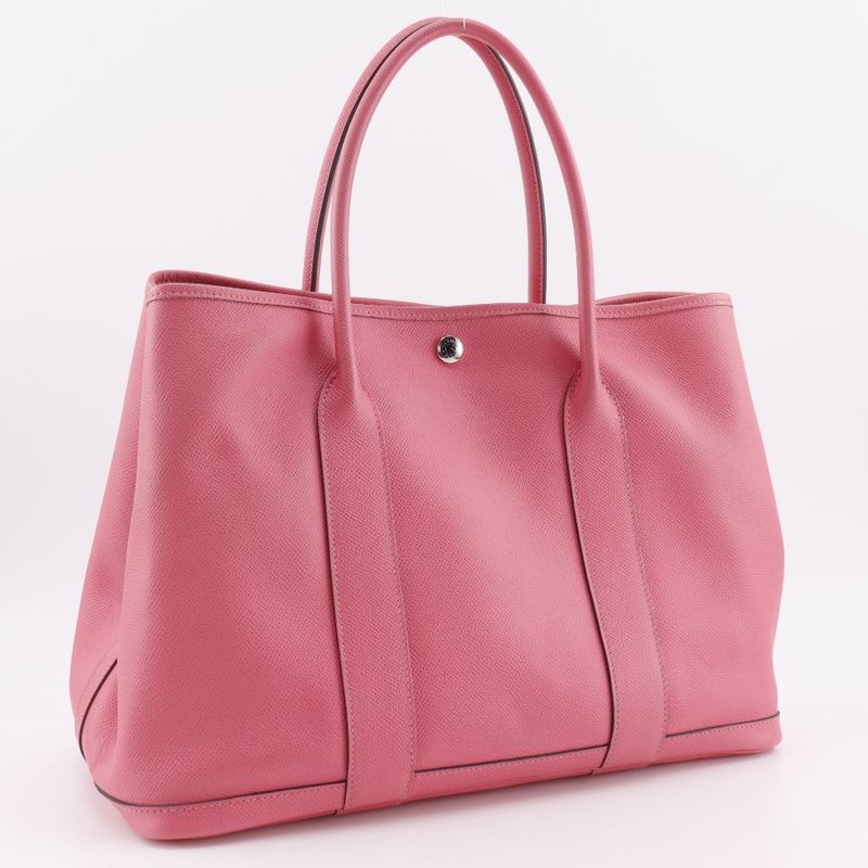 Hermes Garden Party PM Vaux Epson Pink A Ladies Tote Bag