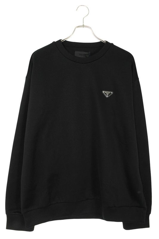 Prada 25SS Ujl79b Triangle Plate Sweatshirt Men's L